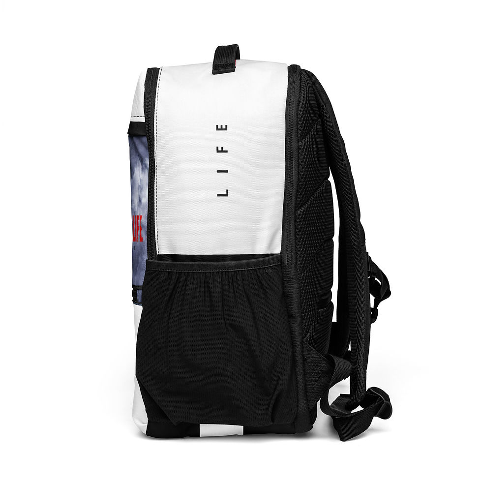 Thumbnail: SAVAGE LIFE Movie Custom Utility backpack - White - Black