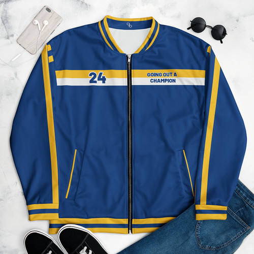 Goac GOAC Bomber Jacket - Royal Blue - Yellow | gb TRAVELLER