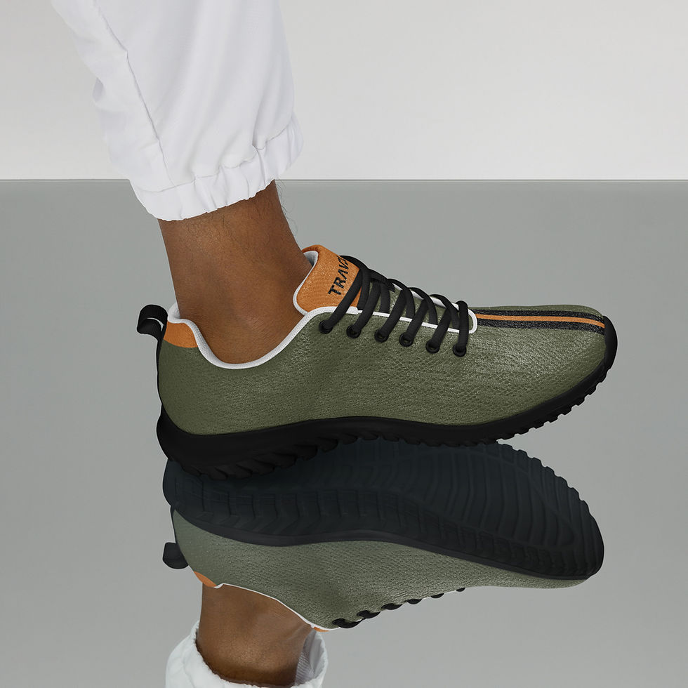 Thumbnail: Men's TRAVELLER TERRAIN - Olive - Saddle Brown - Black