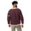 Thumbnail: gb Knitted Cardigan - burgundy - sand