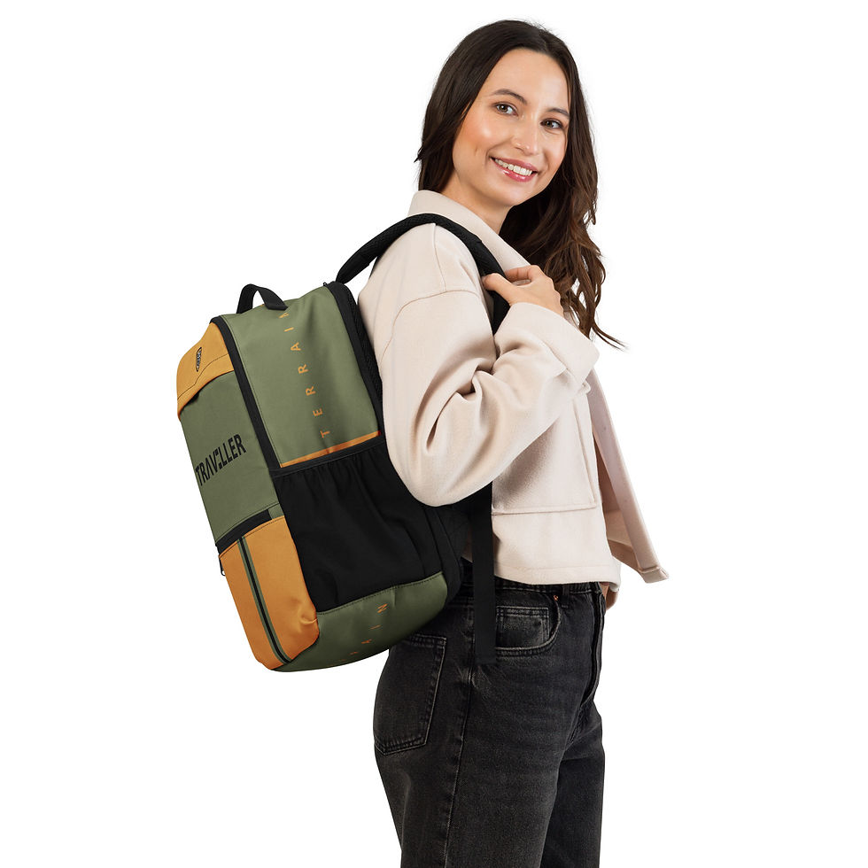 Thumbnail: TRAVELLER TERRAIN Utility backpack - bronze - olive