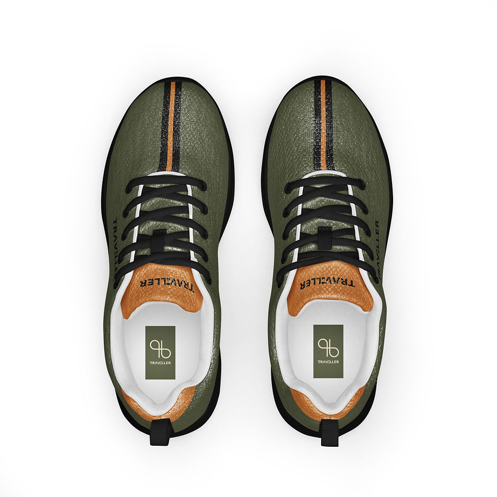 Thumbnail: Men's TRAVELLER TERRAIN - Olive - Saddle Brown - Black