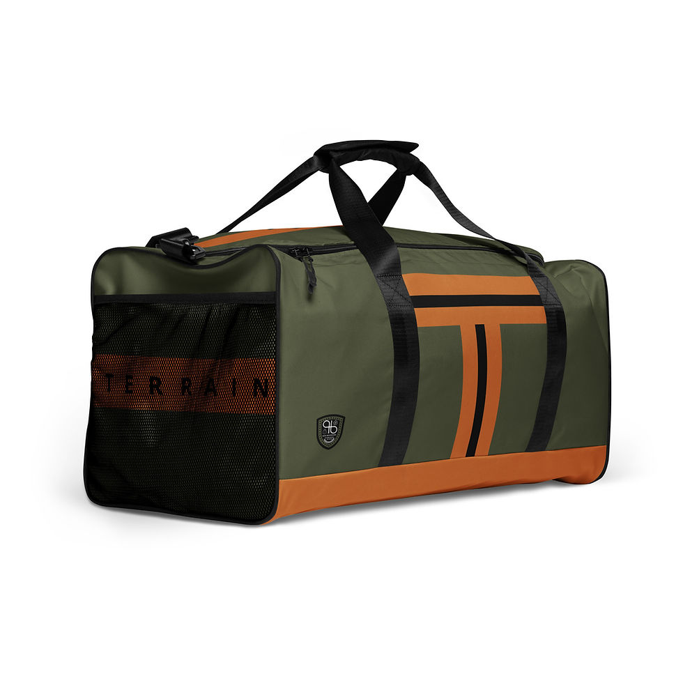 Thumbnail: TRAVELLER TERRAIN Duffle bag sand - Olive - Bronze