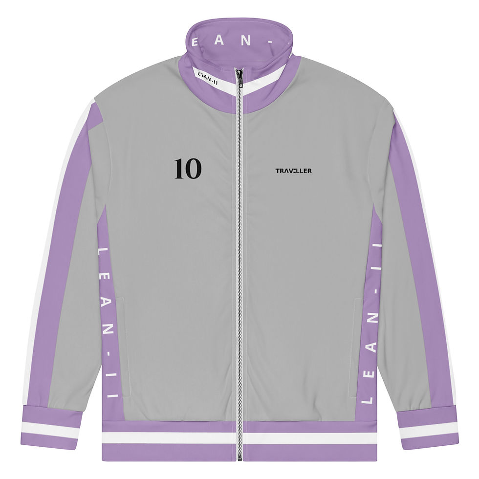 Thumbnail: TRAVELLER LEAN II Track Jacket - Gray Mist - Lavender