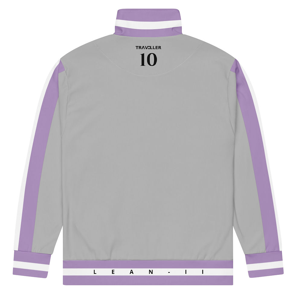Thumbnail: TRAVELLER LEAN II Track Jacket - Gray Mist - Lavender