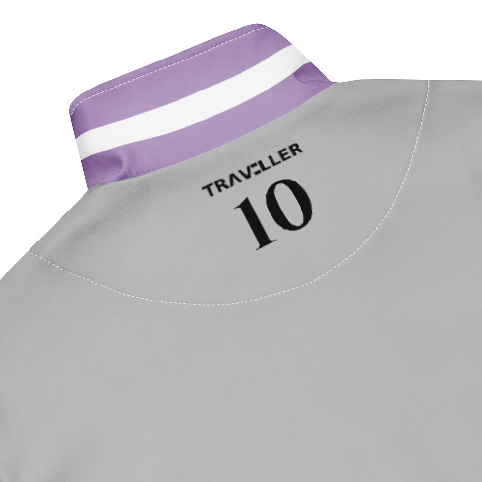 Thumbnail: TRAVELLER LEAN II Track Jacket - Gray Mist - Lavender