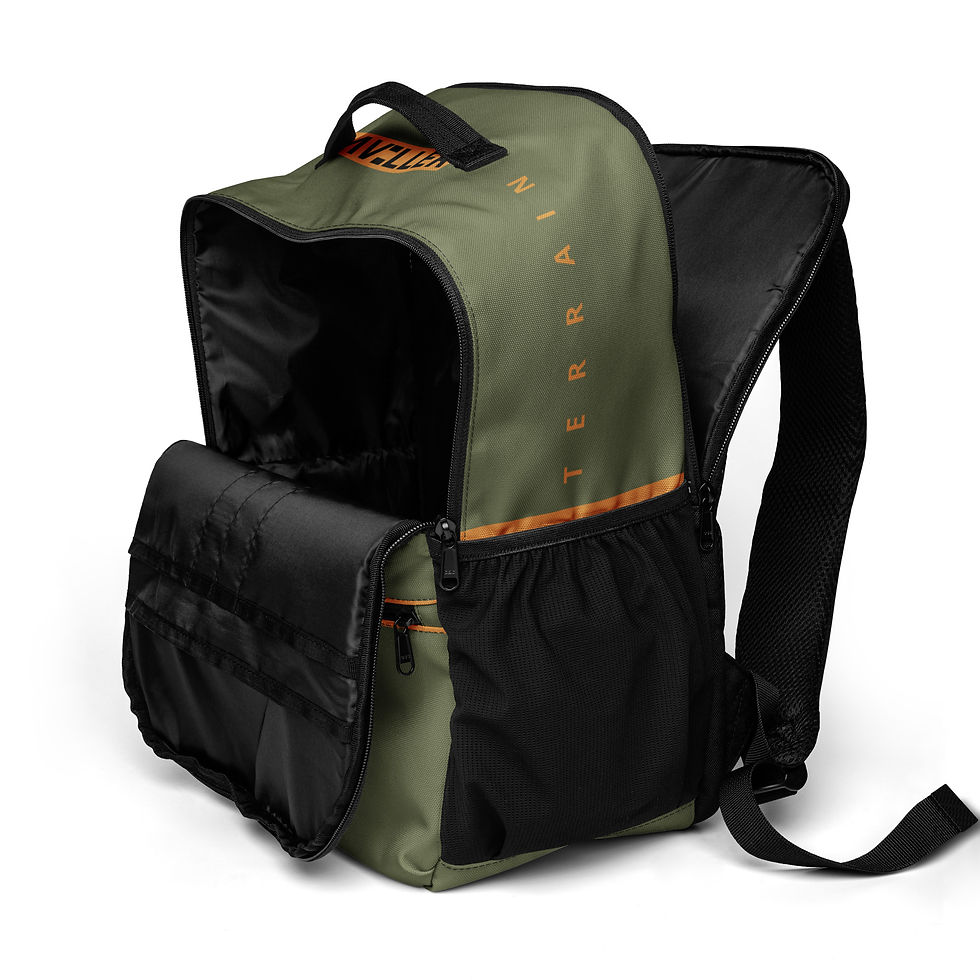 Thumbnail: TRAVELLER TERRAIN Utility backpack - olive - bronze
