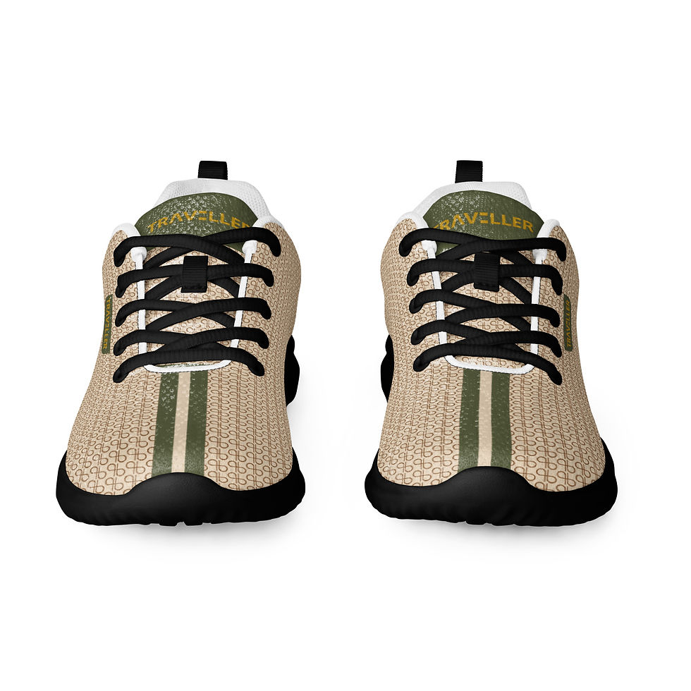 Thumbnail: ***TRAVELLER London Houndstooth Fairway - Champaign - Olive***
