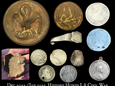 December 2022 / January 2023 Louisiana Civil War Outings