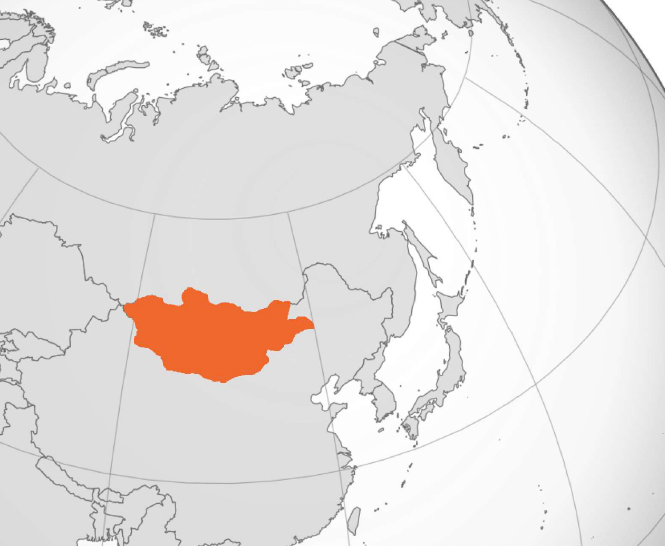 Mongolia Global Map