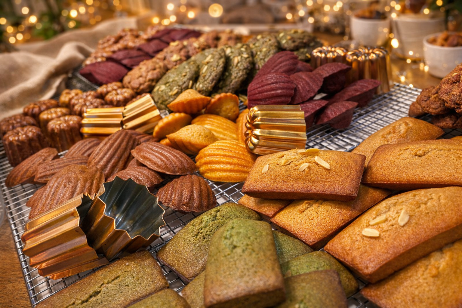 Arranged Food and Objects