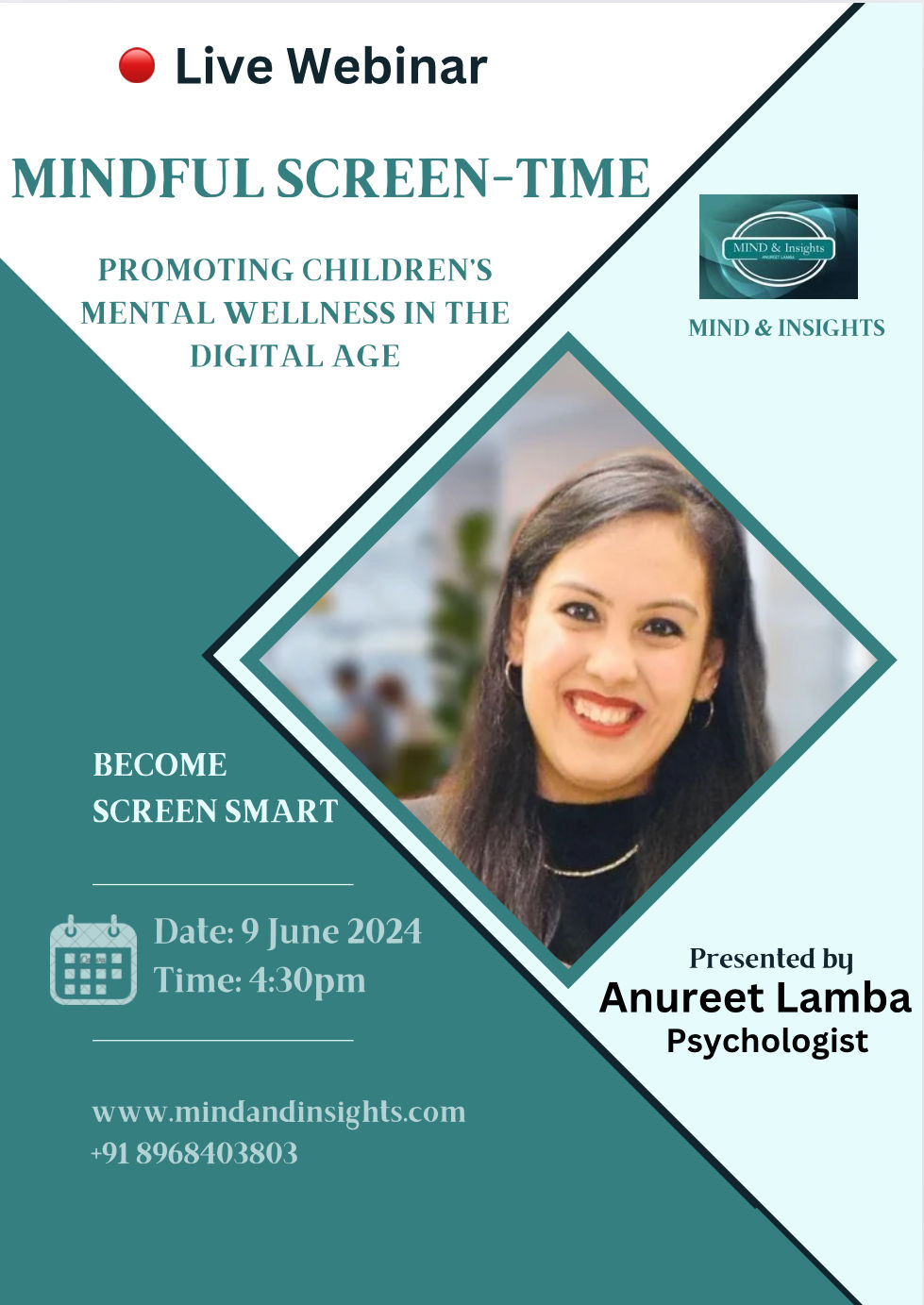 Mindful Screen-Time: Promoting children's mental wellness in digital age