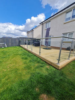 Glass Handrail fitted Cambuslang, Glasgow, Glass Balustrade