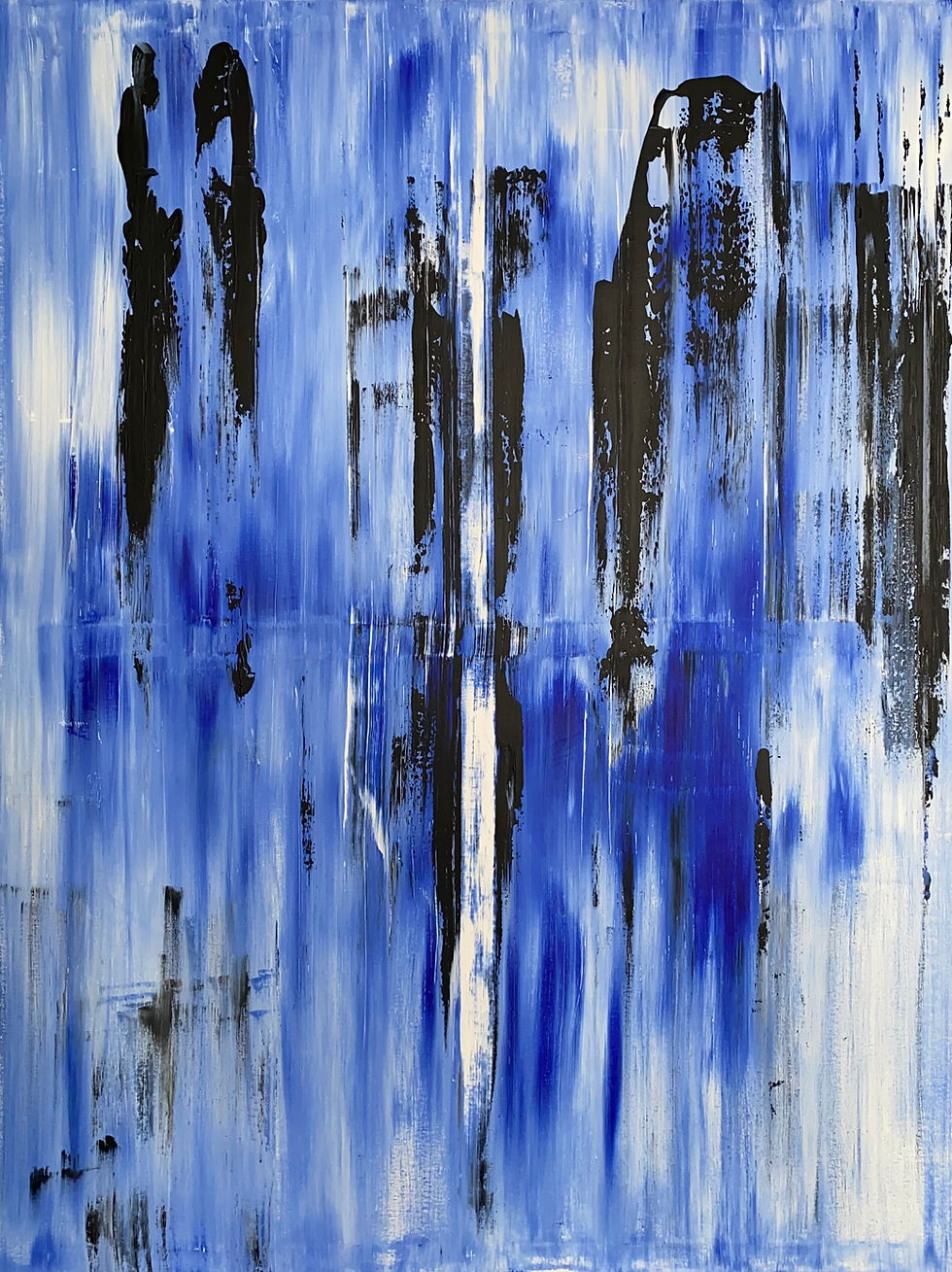 acrylics on canvas
