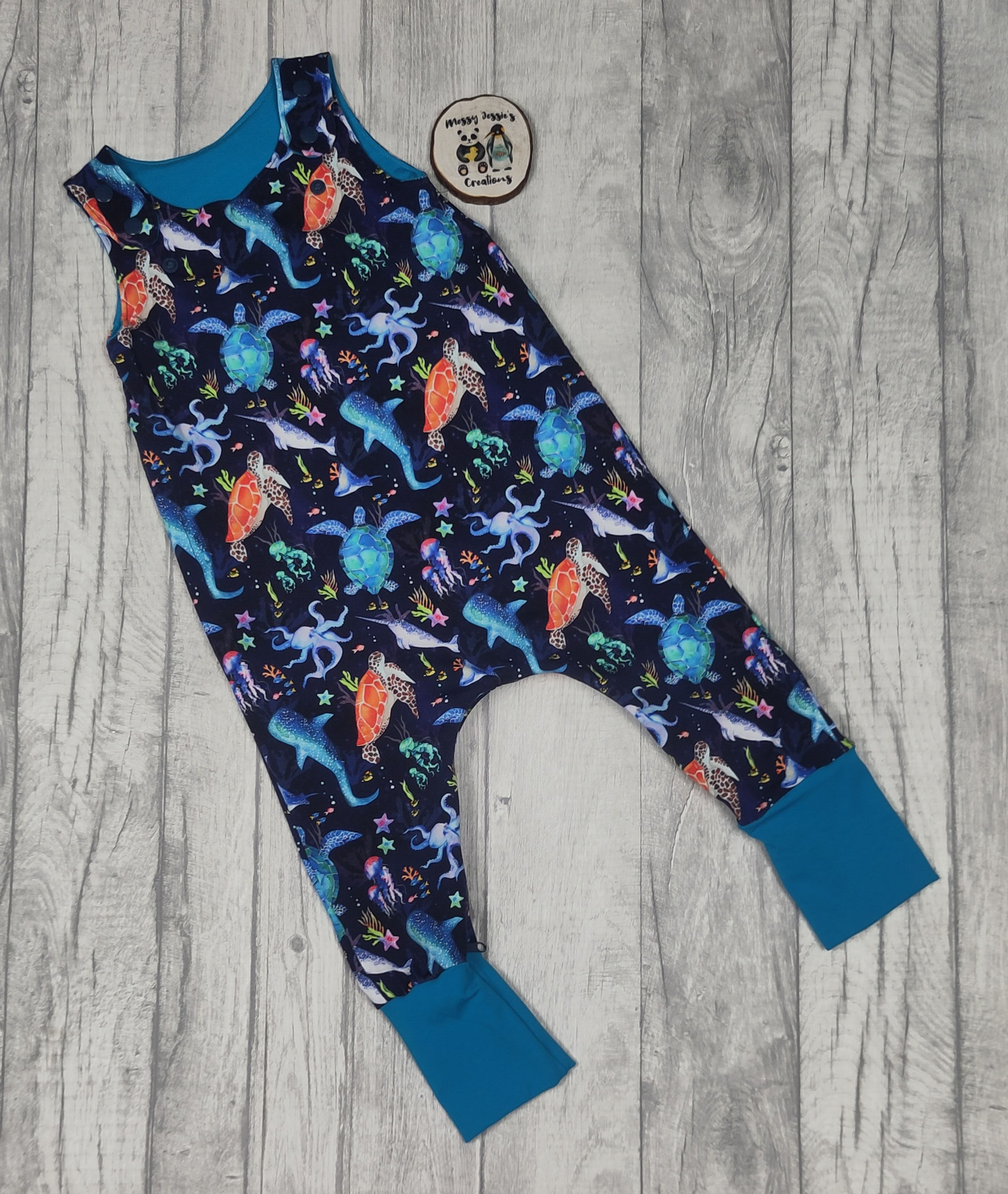 GWM 6-18m romper Under the Sea