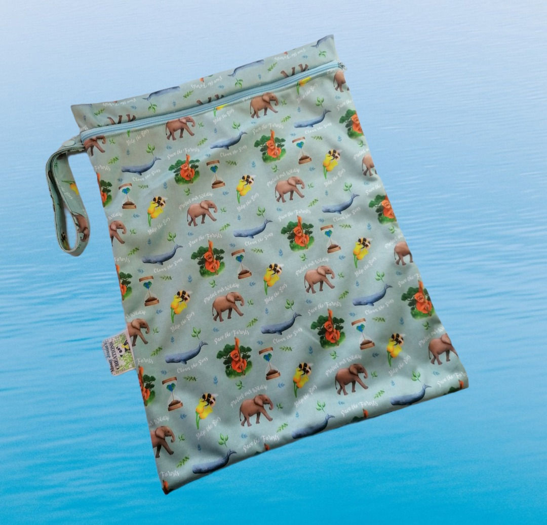 Wet bag large Save out planet