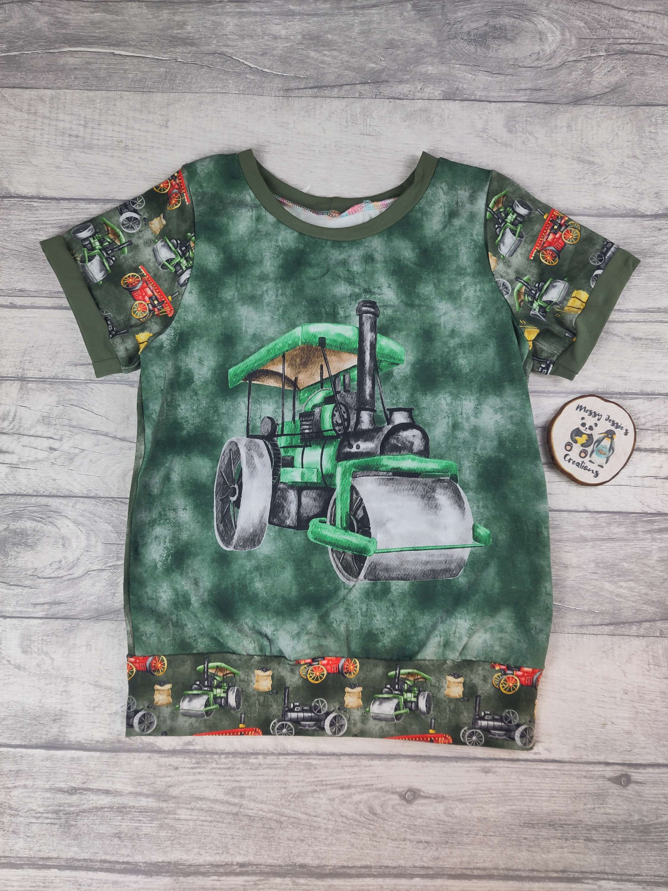 GWM 6-9 years Top traction engines green 
