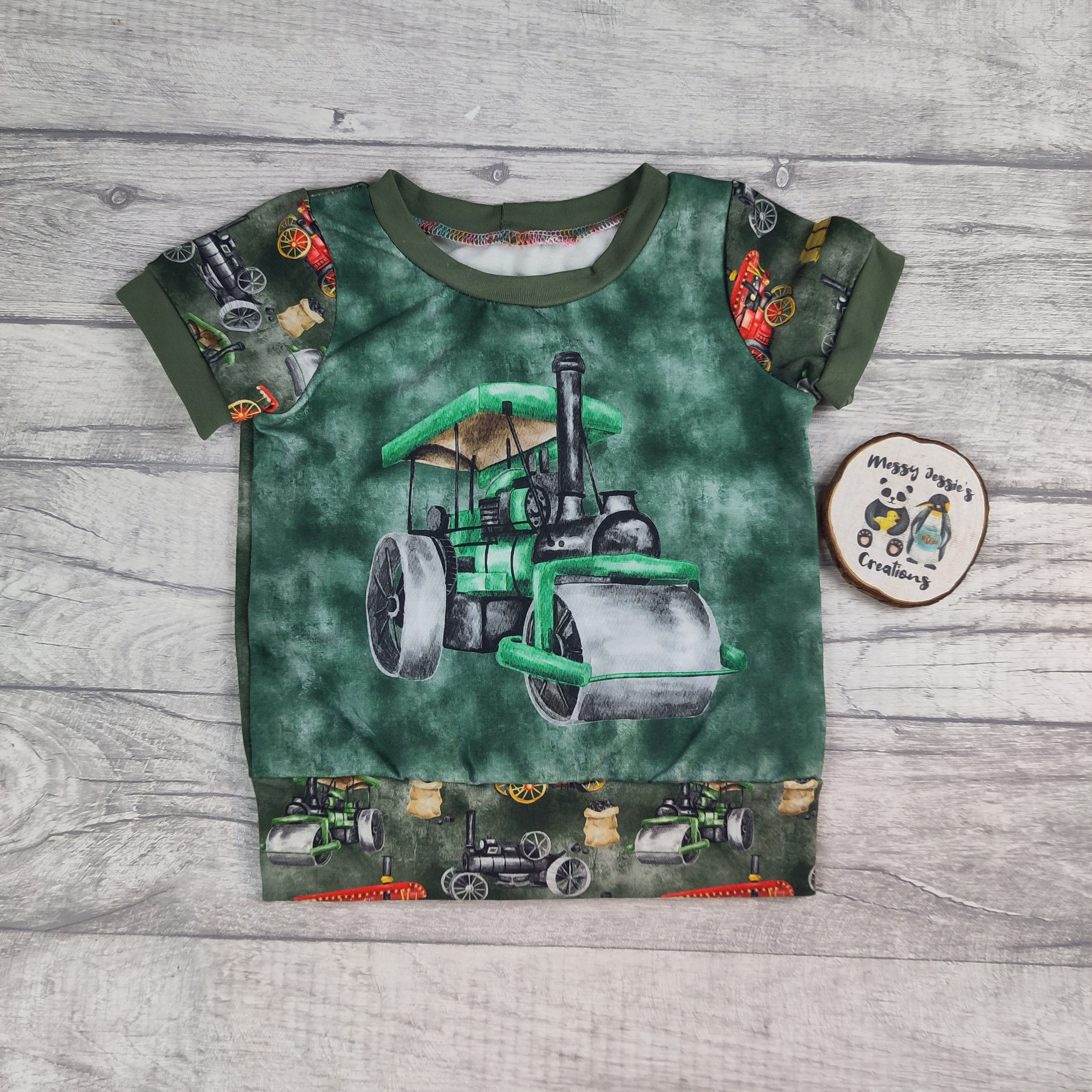 GWM 3-12m Top traction engines green