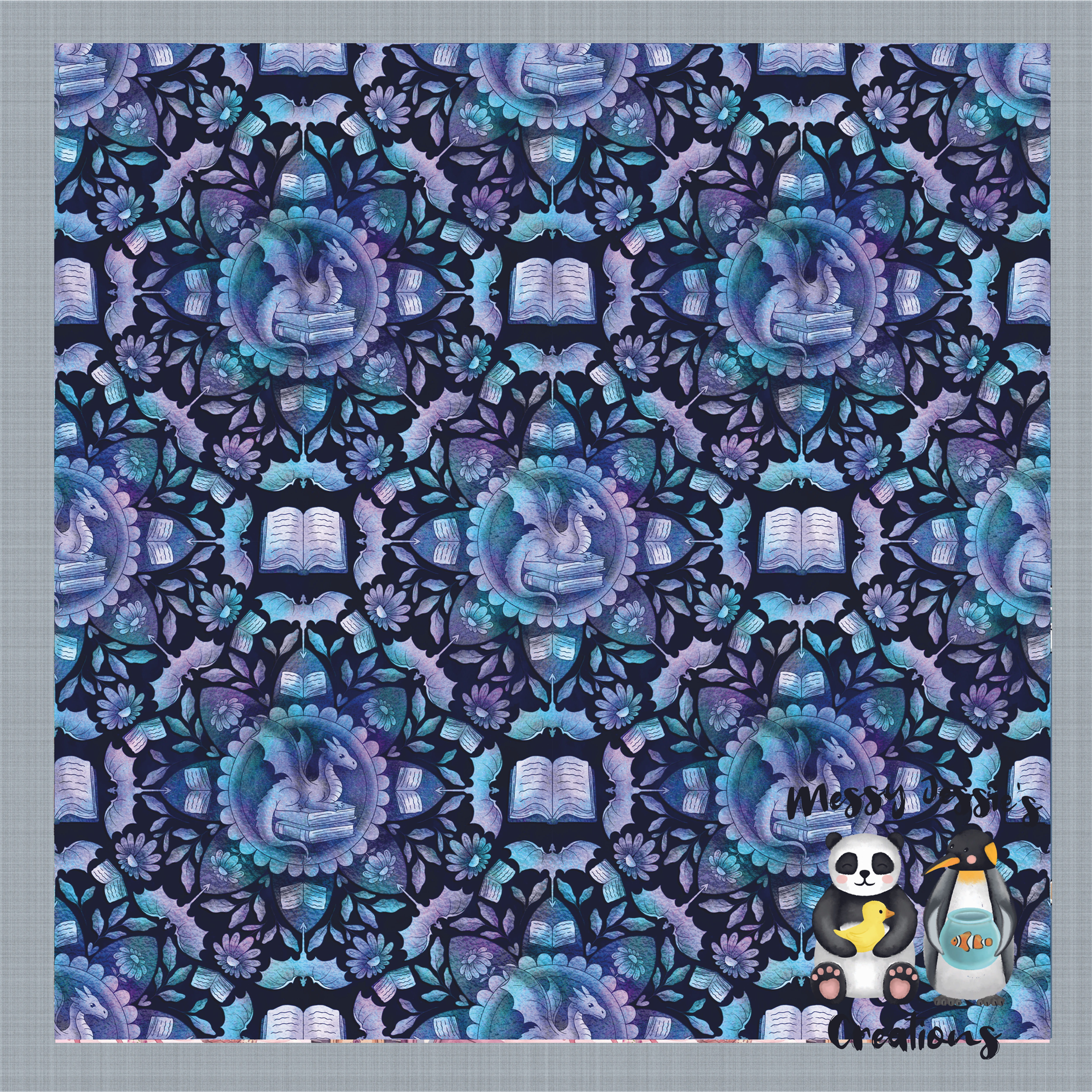 Book dragon blue Accessories pre-ordered