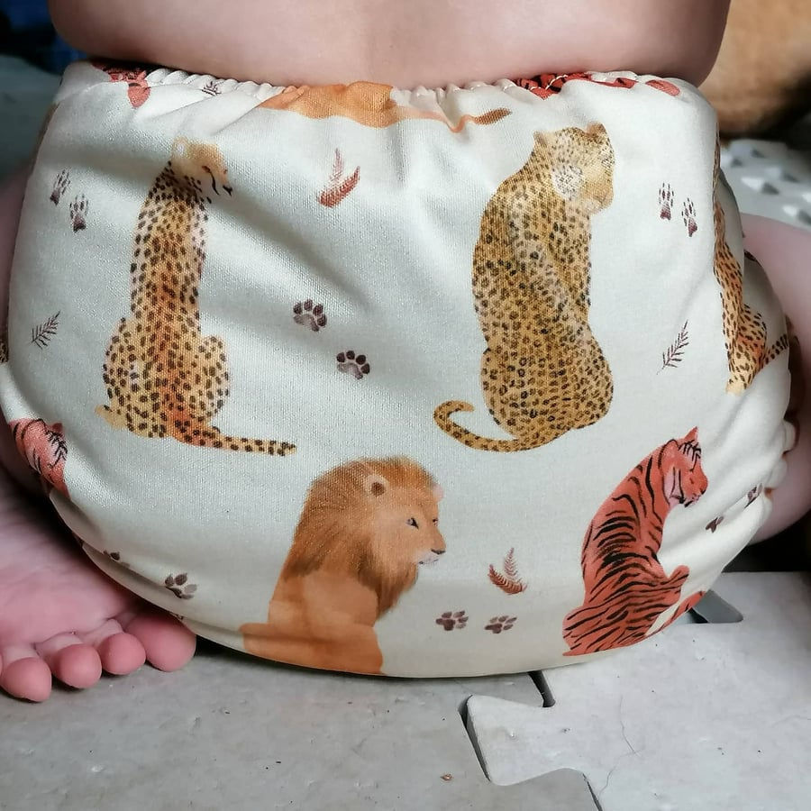 Thumbnail: Nappies panel Big cats