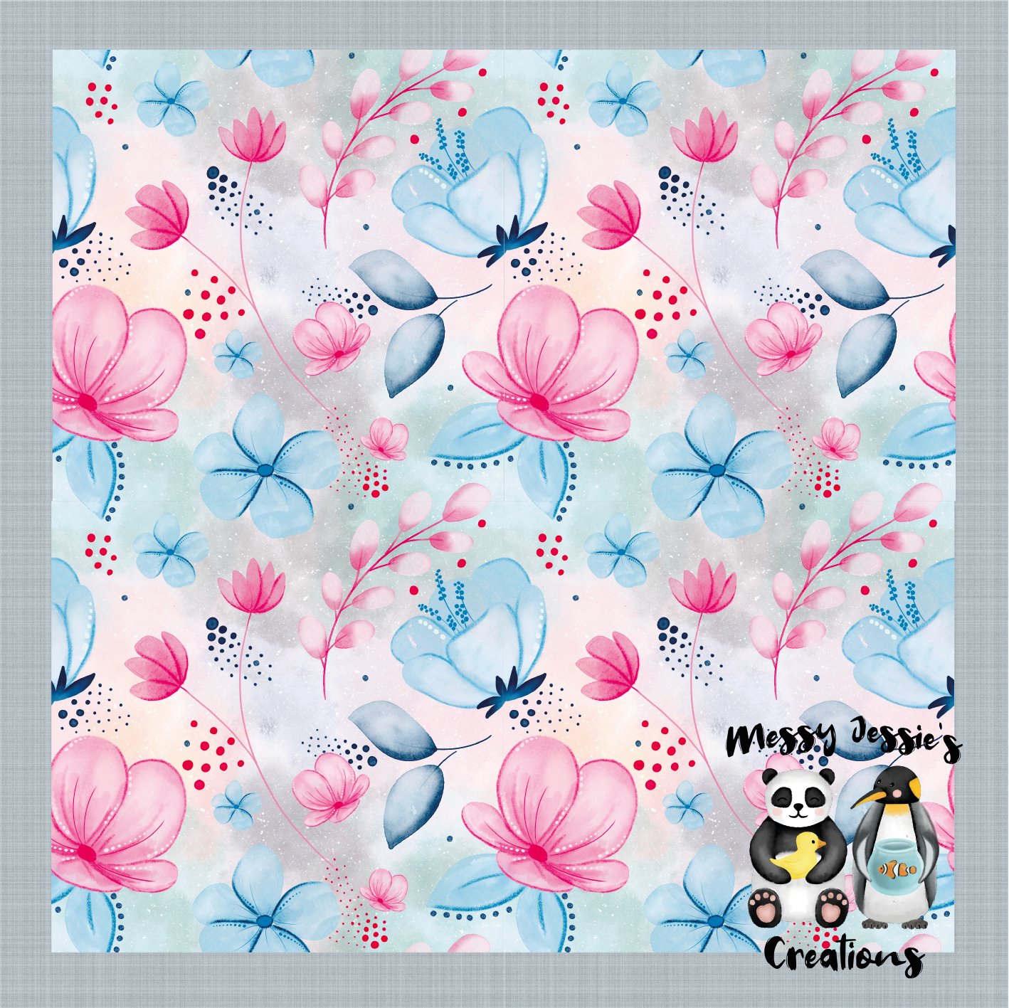 Pastel floral GWM Tops