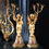 Thumbnail: A Fabulous Pair Of Antique Italian Candelabras With Cherubs, Carved Wood, 1700’s