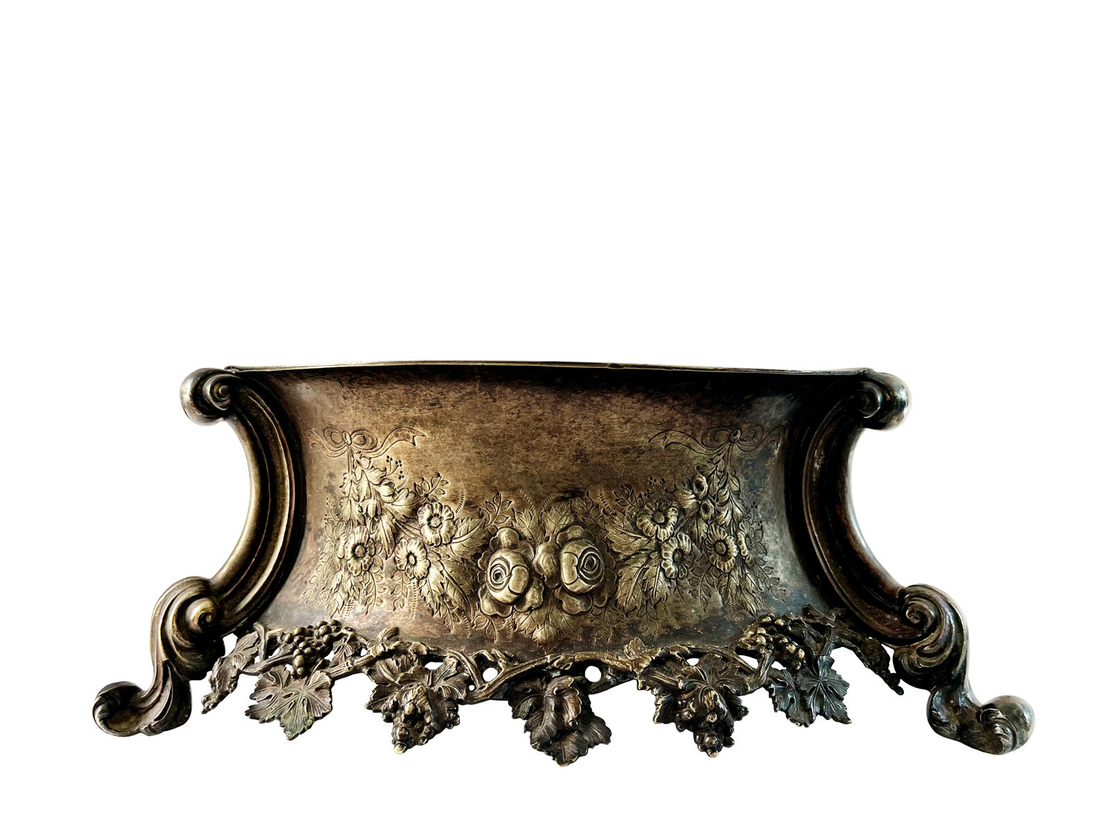 An Extraordinary Victorian English Cake Stand With Exquisite Patina, 1800's