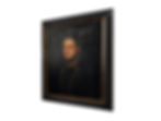 Thumbnail: An Enigmatic Antique French Male Portrait, Framed Oil On Canvas, 1700's