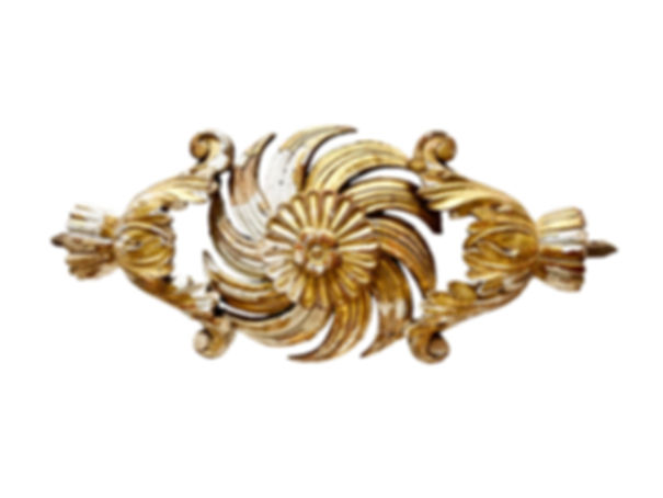 A Fabulous Antique French Gilded Wood Carving With A Stunning Patina, 1800's