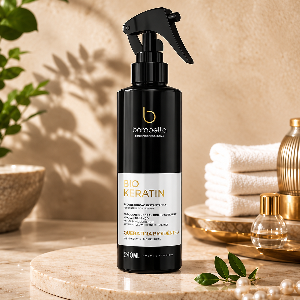 Borabella Biokeratin Queratina Liquida Bioidêntica 240ml - Alfa Casa e Beleza