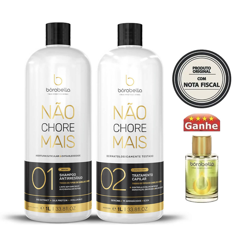 Progressiva sem formol Borabella No Cry More 1000ml