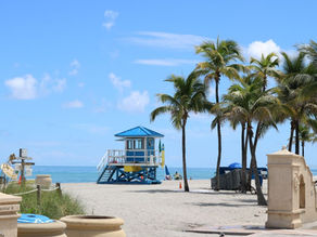 Plage côte est Floride