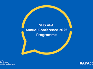 NHS APA Virtual Conference 2025: Programme Now Available!