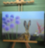 Thumbnail: hare in the field