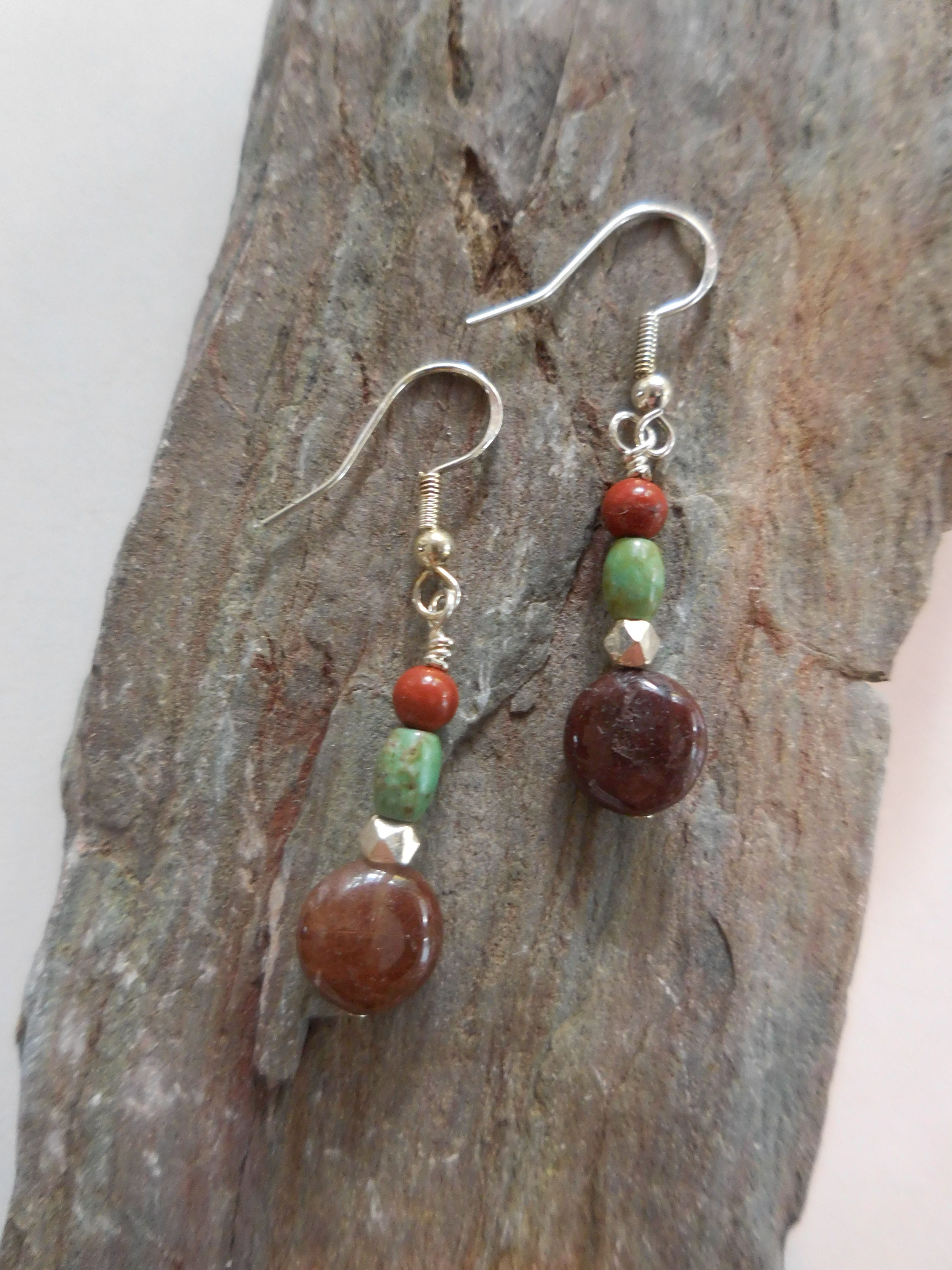 Earthy spot Earrings