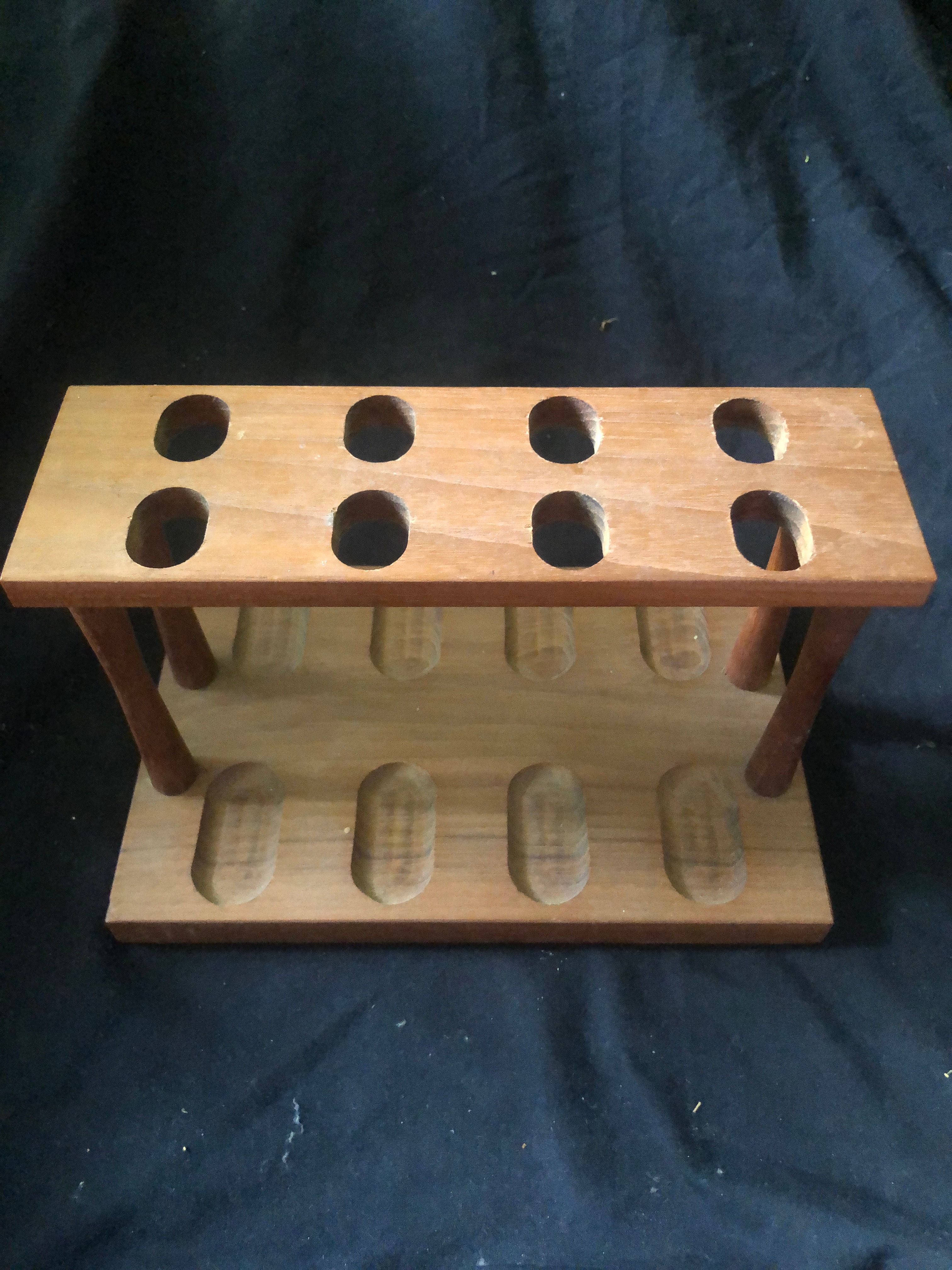 Pfeifenständer Holz 8 Pfeifen