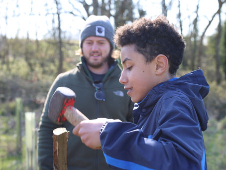 Spring Camp in the South Downs
