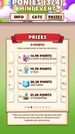 Screenshot from Cat Game featuring Mini Event Basket