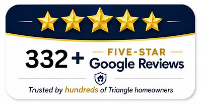 Google five star review badge