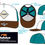 Thumbnail: Unwind Pukka Hat (Teal/White)