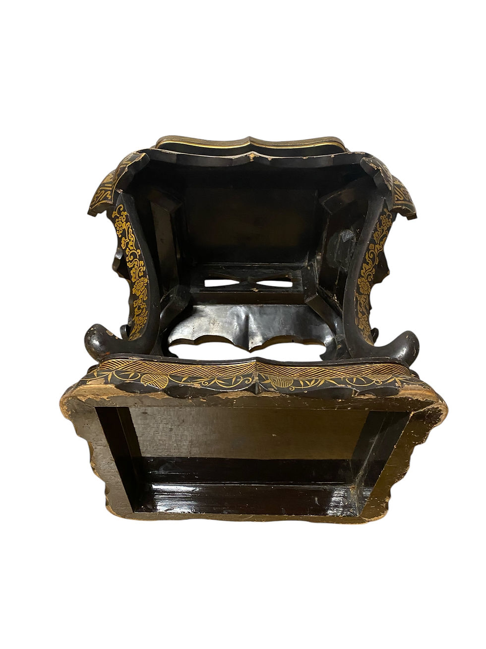 Thumbnail: Early 19th Century Japanese Gilt Lacquer Stand, Edo Period 