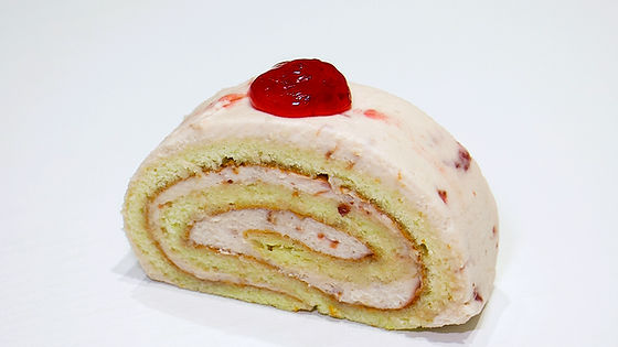Strawberry Swiss Roll