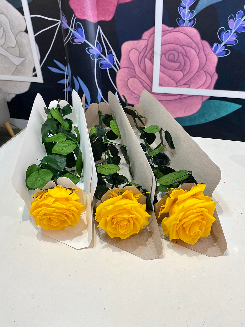 Miniatura: Tallo de Rosa Preservada