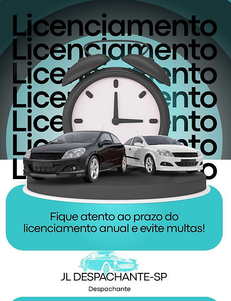 Licenciamento Anual Despachante Veicular Moderno Preto E Verde Post Para .jpg