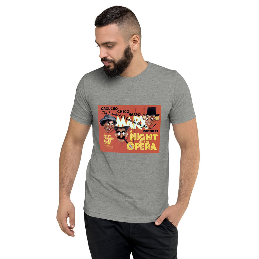 Miniatura:  Camiseta de manga corta Canvas 3413 Una noche en la ópera