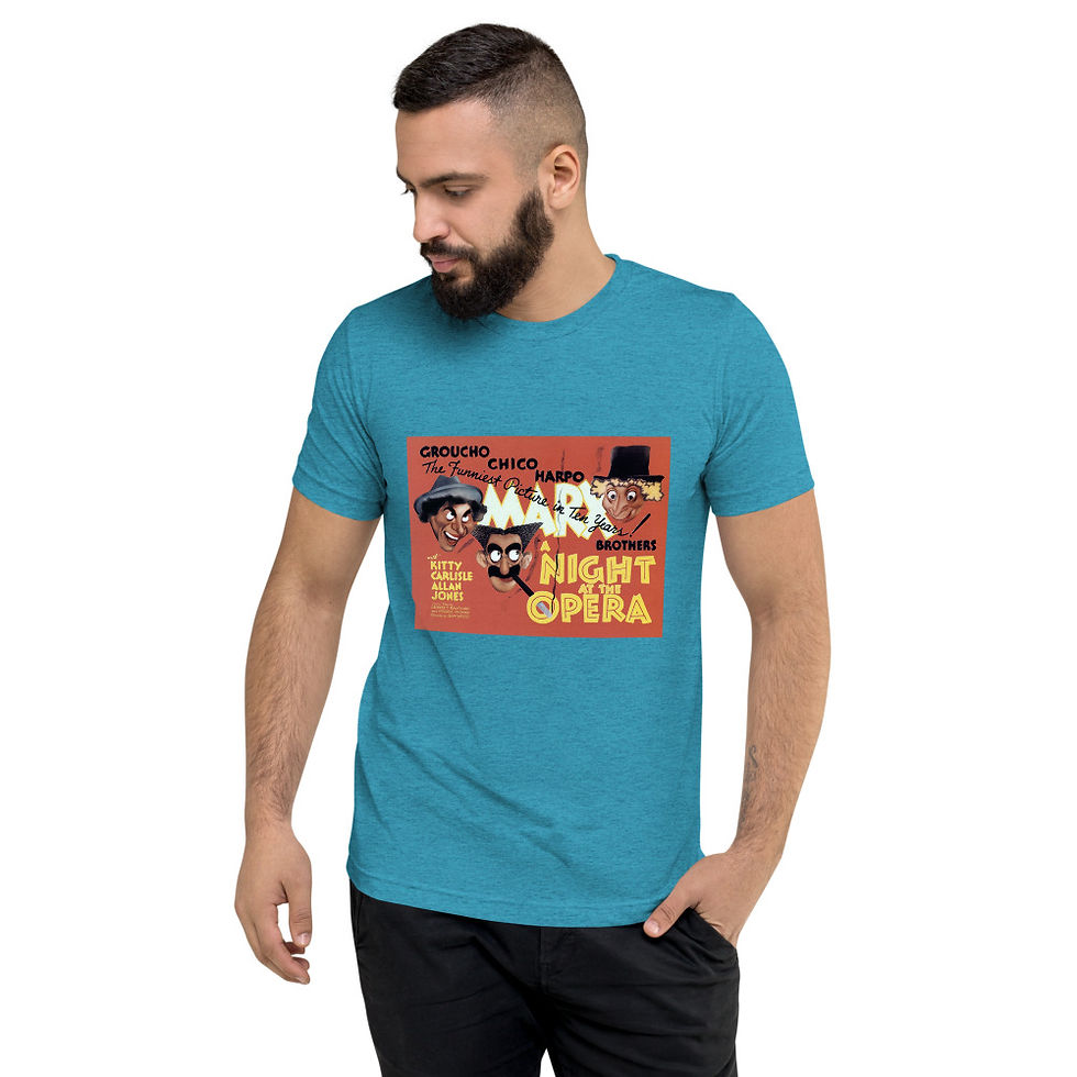 Miniatura:  Camiseta de manga corta Canvas 3413 Una noche en la ópera