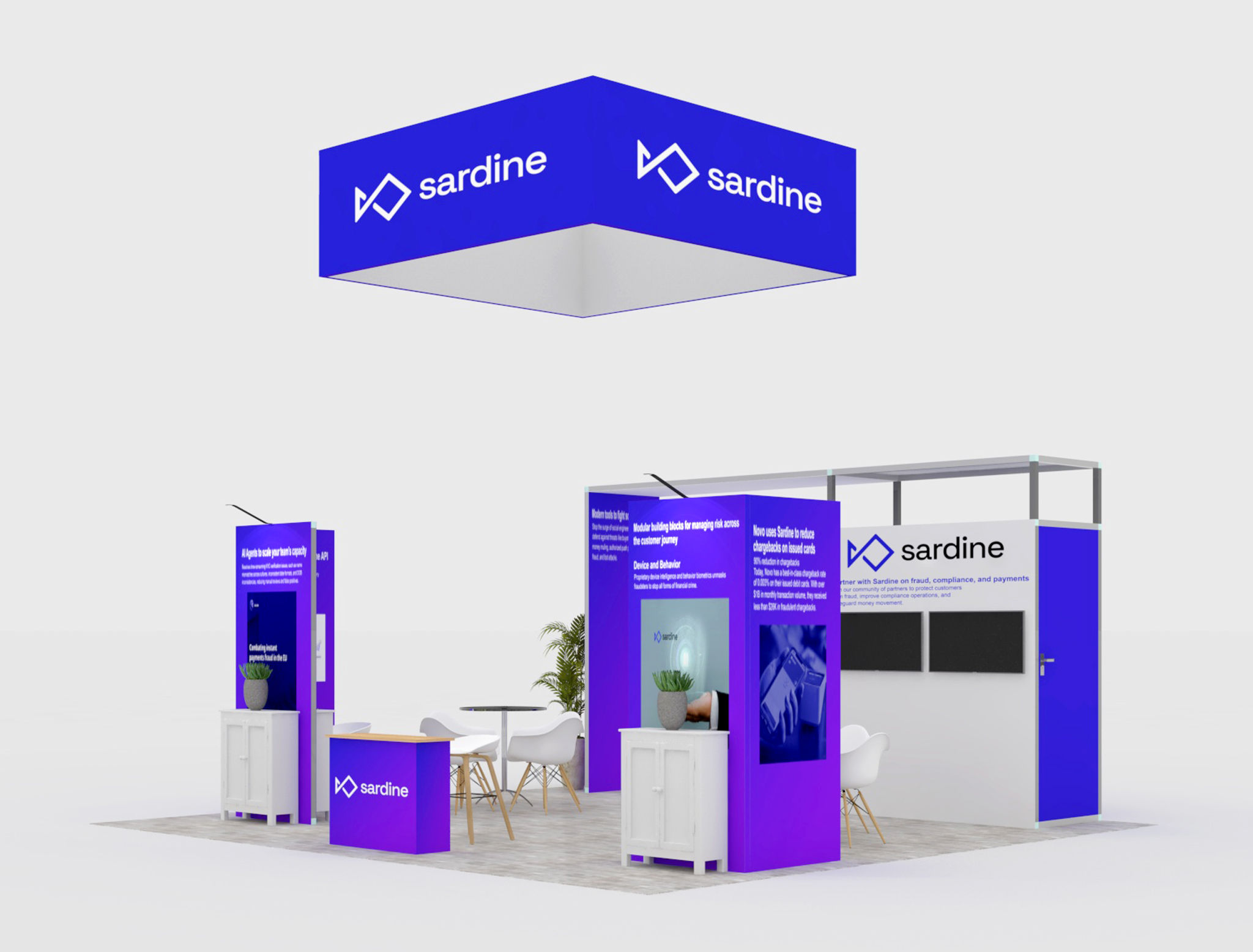 Custom Stall 6m X 6m -37A