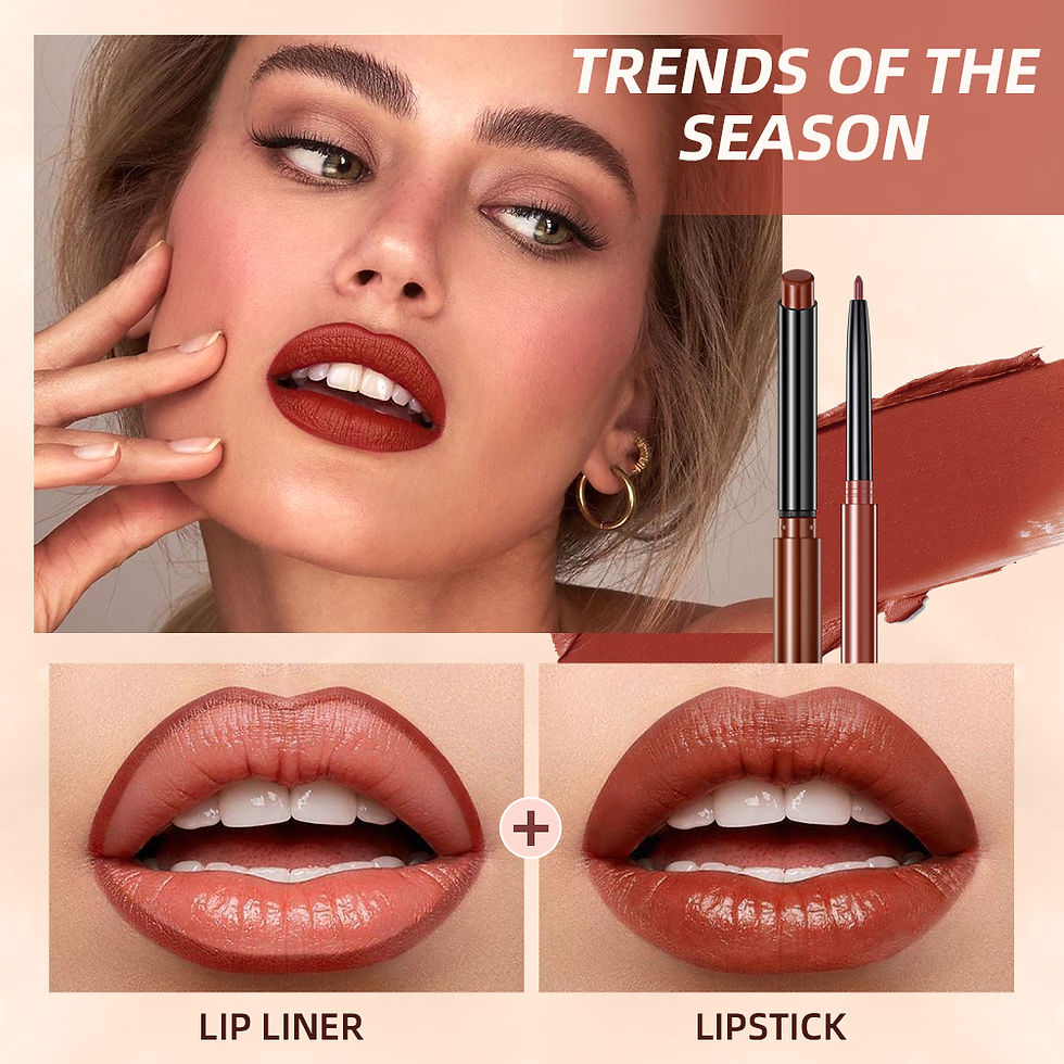 Thumbnail: Belizza QIBEST VelvetDefine™ Matte Lipstick & Lip Liner Duo