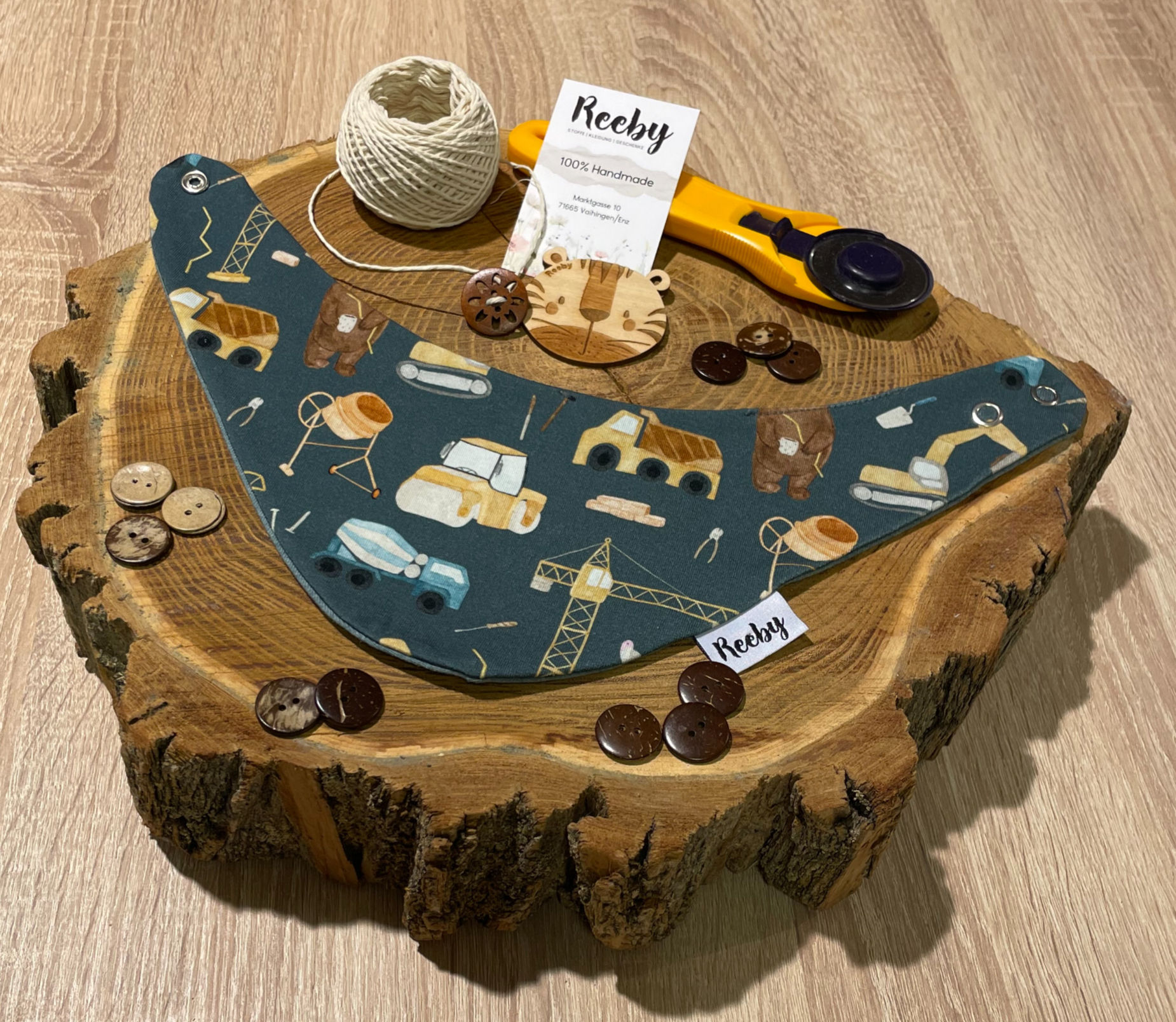 Lätzchen | Baustellenhelfer | 0 - 5 Jahre