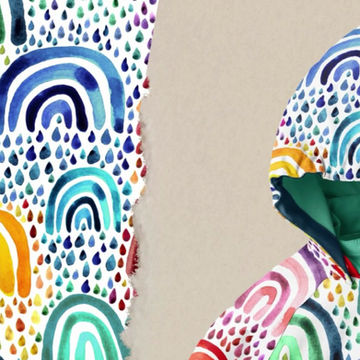 Miniaturbild: Softshell - Joyful Rainbows